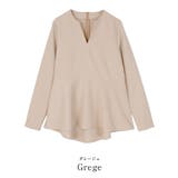 キーネックペプラムトップス トップス レディース | titivate | 詳細画像2 