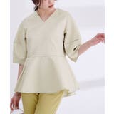 ふくれジャガードVネックトップス トップス レディース | titivate | 詳細画像10