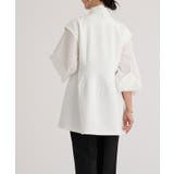 ボンディングペプラムトップス ジレ トップス | titivate | 詳細画像8