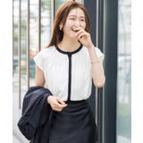 フレンチスリーブバンドカラーブラウス【UR’S ユアーズ】 | titivate | 詳細画像10 