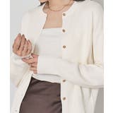 マット釦クルーネックニットカーディガン【UR’S ユアーズ】 | titivate | 詳細画像10