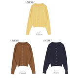 マット釦クルーネックニットカーディガン【UR’S ユアーズ】 | titivate | 詳細画像13