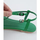 クロスデザインストラップフラットサンダル シューズ レディース | titivate | 詳細画像7 