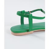 クロスデザインストラップフラットサンダル シューズ レディース | titivate | 詳細画像8 