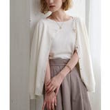 ゴールド釦サマーニットカーディガン トップス レディース | titivate | 詳細画像3 