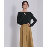 ボートネックスリットスリーブリブニット【UR’S ユアーズ】 | titivate | 詳細画像18 