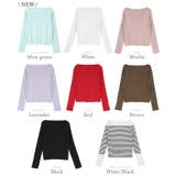 ボートネックスリットスリーブリブニット【UR’S ユアーズ】 | titivate | 詳細画像20 