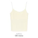 カップ付バックオープンニットキャミソール トップス レディース | titivate | 詳細画像2 