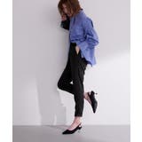 ツイストヘムテーパードパンツ ボトムス レディース | titivate | 詳細画像17 