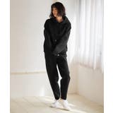 コットンウールブレンドニットパーカー トップス レディース | titivate | 詳細画像22