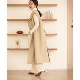 フレンチスリーブロングジレ アウター レディース | titivate | 詳細画像15 