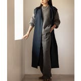 フレンチスリーブロングジレ アウター レディース | titivate | 詳細画像18 