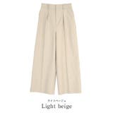 ウールブレンドワンタックワイドパンツ【UR’S ユアーズ】 | titivate | 詳細画像2 