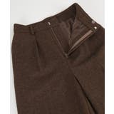 ウールブレンドワンタックワイドパンツ【UR’S ユアーズ】 | titivate | 詳細画像8 