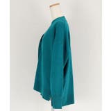 コットンウールブレンドVネックカーディガン トップス レディース | titivate | 詳細画像6 