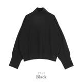 コットンウールブレンドハイネックニット トップス レディース | titivate | 詳細画像4