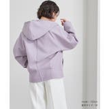 フェイクウールフーディーショートコート アウター レディース | titivate | 詳細画像18