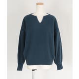 ウールブレンドキーネックニット【UR’S ユアーズ】 | titivate | 詳細画像5 