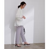 アジャスタブルカフスバンドカラーシャツ トップス レディース | titivate | 詳細画像20 