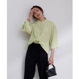 アジャスタブルカフスバンドカラーシャツ トップス レディース | titivate | 詳細画像23 