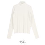 フィンガーホール付リブタートルネックトップス トップス レディース | titivate | 詳細画像7 