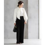 2wayボリュームスリーブボウタイブラウス【UR’S ユアーズ】【セレモニー】 | titivate | 詳細画像14