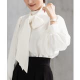 2wayボリュームスリーブボウタイブラウス【UR’S ユアーズ】【セレモニー】 | titivate | 詳細画像15