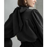 2wayボリュームスリーブボウタイブラウス【UR’S ユアーズ】【セレモニー】 | titivate | 詳細画像2