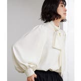 2wayボリュームスリーブボウタイブラウス【UR’S ユアーズ】【セレモニー】 | titivate | 詳細画像5