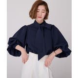 2wayボリュームスリーブボウタイブラウス【UR’S ユアーズ】【セレモニー】 | titivate | 詳細画像6