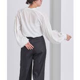 バンドカラーレースデザインブラウス トップス レディース | titivate | 詳細画像14