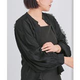 バンドカラーレースデザインブラウス トップス レディース | titivate | 詳細画像18