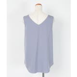 バックVネックサテンブラウス【UR’S ユアーズ】 | titivate | 詳細画像7 