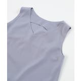 バックVネックサテンブラウス【UR’S ユアーズ】 | titivate | 詳細画像9 