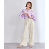 ワンタックハイウエストワイドパンツ【UR’S ユアーズ】 | titivate | 詳細画像19 