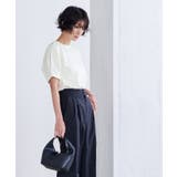 汗染み防止タックボリュームスリーブTシャツ【UR’S ユアーズ】 | titivate | 詳細画像20 