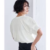 汗染み防止タックボリュームスリーブTシャツ【UR’S ユアーズ】 | titivate | 詳細画像21 