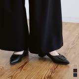 撥水・抗菌防臭バックルデザインパンプス【UR’S ユアーズ】 | titivate | 詳細画像1