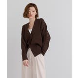 Vネックボリュームスリーブニットカーディガン【UR’S ユアーズ】 | titivate | 詳細画像2 