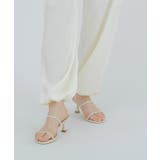 5?ヒールダブルストラップサンダル【UR’S ユアーズ】 | titivate | 詳細画像23 