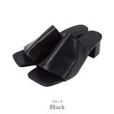 ソフトタッチスクエアトゥヒールサンダル【UR’S ユアーズ】 | titivate | 詳細画像2 