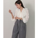 ラッフルデザインブラウス【UR’S ユアーズ】 | titivate | 詳細画像24