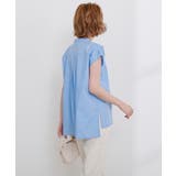 スタンドカラーショルダーギャザーブザムシャツ【UR’S ユアーズ】 | titivate | 詳細画像14 