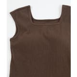 カップ付スクエアネックトップス/タンクトップ【UR’S ユアーズ】 | titivate | 詳細画像9 