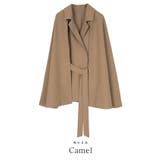 2wayベルト付ケープトレンチコート/ジレ【UR’S ユアーズ】 | titivate | 詳細画像3 