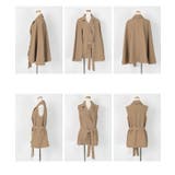 2wayベルト付ケープトレンチコート/ジレ【UR’S ユアーズ】 | titivate | 詳細画像5 