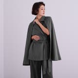 2wayベルト付ケープトレンチコート/ジレ【UR’S ユアーズ】 | titivate | 詳細画像1 