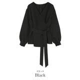 ベルト付ウエストタックカシュクールブラウス【UR’S ユアーズ】 | titivate | 詳細画像2 