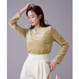 メッシュベロアボートネックトップス【UR’S ユアーズ】 | titivate | 詳細画像14 