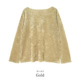 メッシュベロアボートネックトップス【UR’S ユアーズ】 | titivate | 詳細画像5 